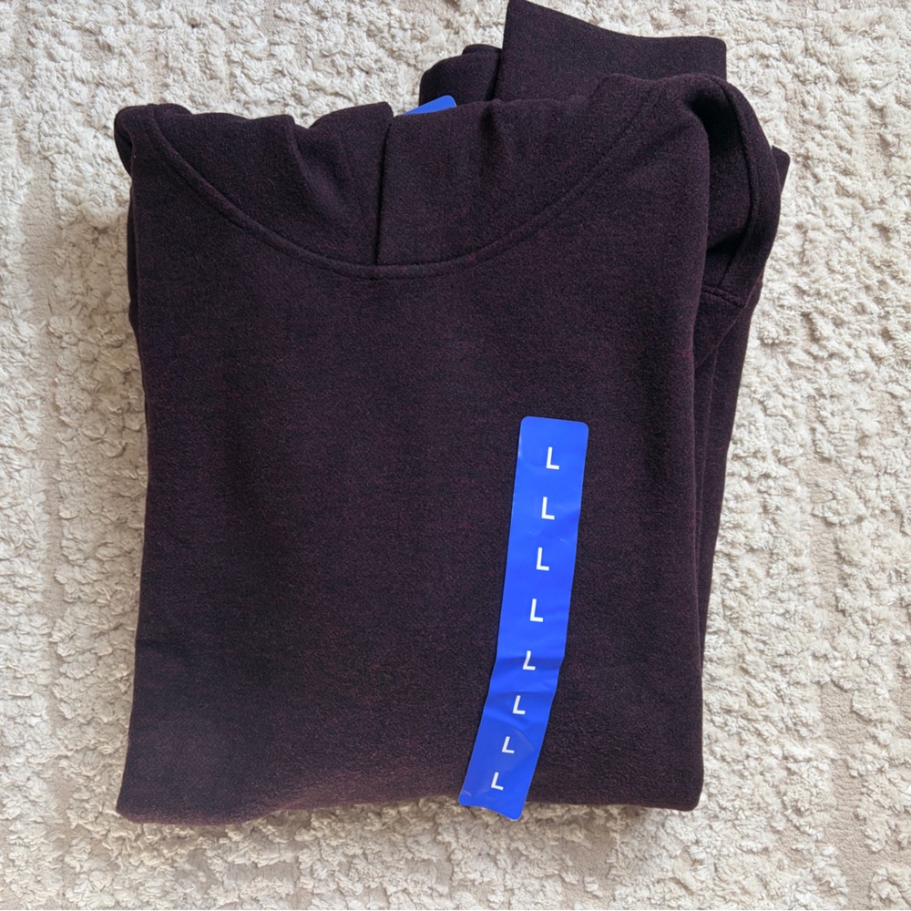 Jachs Men's Heather Burgundy Sweater L - Picture 2 of 8